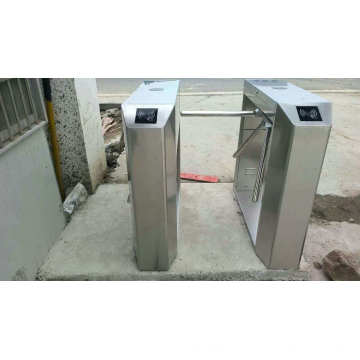 High Access Control System Traffic Turnstile Flap Barrier Gate